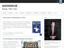 Tablet Screenshot of mosskin.se